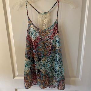 Patterned tank top